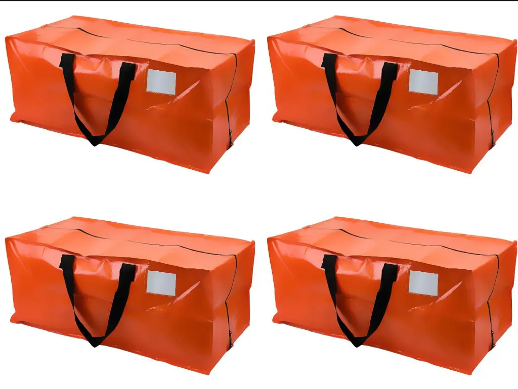 Super-store laminerede bagageopbevaringsposer