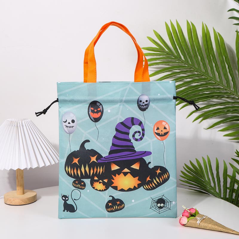Halloween Non Woven Snøre Tasker