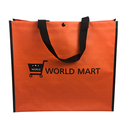 Orange PP Vævet lamineret taske