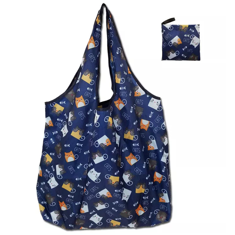 Sammenfoldelig mulepose i polyester