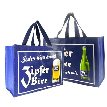 PP vævet lamineret købmandsprintstaske taske