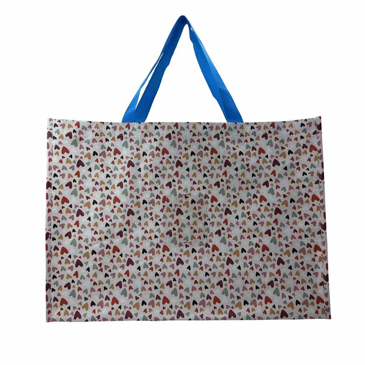 Supermarked Shopping Tote Bag PP vævet gavepose
